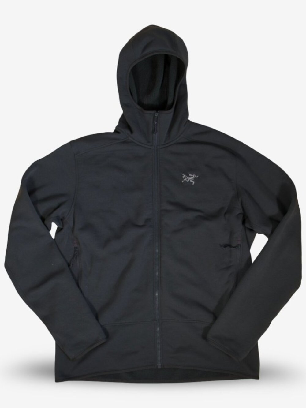Arc'teryx Kyanite Charcoal Hooded Sweat Vest